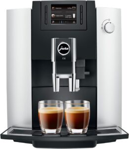 Jura E6 fully automatic espresso machine